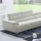 430 Sectional Sofa in Off-White Leather by ESF