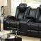 Delange Power Motion Sofa 601741P in Black by Coaster w/Options