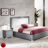 Nicole Bedroom in Gray by ESF w/ Options