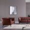 S295 Sofa in Brown Leather by Beverly Hills w/Options