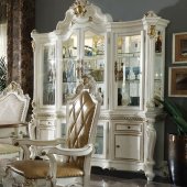 Picardy Buffet with Hutch 63464 in Antique Pearl by Acme