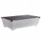 Brancaster Coffee Table LV01812 in Aluminum by Acme w/Options