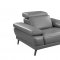 Mercer Sofa in Slate Gray Leather by Beverly Hills w/Options