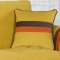 Metro Life Sofa Bed in Mustard Fabric by Casamode