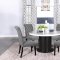 Sherry Dining Table 115490 in Rustic Espresso & White by Coaster