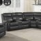 Shallowford Power Recliner Sectional 609320 - Charcoal - Coaster