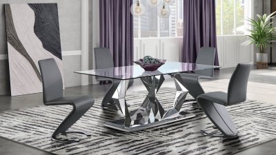 D1675DT Dining Table by Global w/Optional D9002DC Chairs