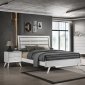 Cerys Bedroom 5Pc Set BD01558Q in White w/Options