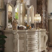 Picardy Dresser 26885 in Antique Pearl by Acme w/Optional Mirror