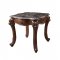 Miyeon Coffee Table 85365 in Marble & Cherry by Acme w/Options