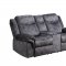 U2200 Power Motion Sofa in Granite by Global w/Options