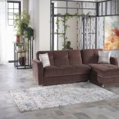 Vision Jennefer Brown Sectional Sofa by Istikbal w/Options