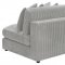 Blaine Sectional Sofa 509900 in Fog Velvet by Coaster