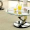 Nova CM4729 Coffee Table 3Pc Set in Satin Plated w/Options