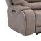 8014 Power Reclining Sectional Sofa in Canyon Gray by Lifestyle