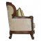 Devayne Chair 50687 Gold Fabric & Dark Walnut by Acme w/Options