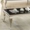 705018 Coffee Table 3Pc Set in Black & Chrome by Coaster