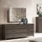 Maia Bedroom Set in Silver Birch by ESF w/Options
