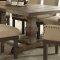 Landon 60740A Dining Table in Salvage Brown by Acme w/Options