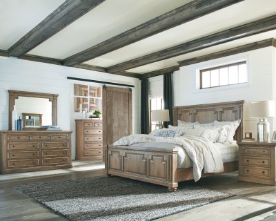 Florence 205170 Bedroom in Natural Wood by Coaster