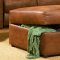 Rust Specially Treated Microfiber Home Theater Seats W/Recliners
