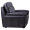 S210 Sofa in Black Leather by Beverly Hills w/Options