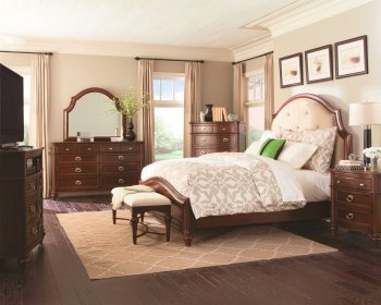 203611 Sherwood Bedroom in Red/Brown by Coaster with Options [CRBS-203611 Sherwood]