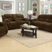 Weissman Motion Sofa 601924 in Brown by Coaster w/Options