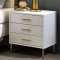 Myles Bedroom Set 4Pc BD02024Q in White by Acme w/Options
