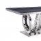 Nasir Dining Table 68255 Gray Faux Marble by Acme w/Options