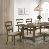 Parfield Dining Room 5Pc Set DN01807 in Walnut by Acme