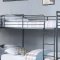 Cordelia Twin/Twin Bunk Bed BD00370 in Black by Acme