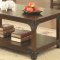 703587 3Pc Coffee Table Set in Tobacco Brown by Coaster