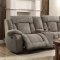 Calumet Ridge Motion Sectional Sofa 8448 in Taupe by Homelegance