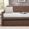 Tulney Daybed w/Trundle 4966BR in Brown by Homelegance
