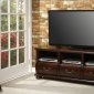 Faysnow TV Stand 91293 in Dark Cherry Finish by Acme w/Options
