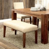Frontier CM3603T Dining Table in Dark Oak with Options