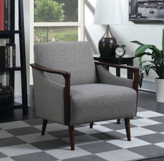 905392 Accent Chair Set of 2 in Grey by Coaster