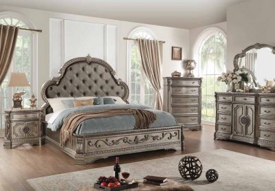 Northville Bedroom 26930 in Antique Silver by Acme