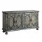Pavan Console Table AC00199 in Rustic Gray by Acme