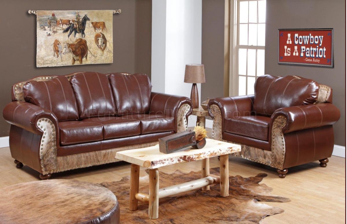 Tri Tone Top Grain Leather Classic Chair Sofa Set W Options