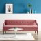 Concur Sofa in Dusty Rose Velvet Fabric by Modway w/Options