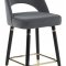 Ellie Counter Ht Table 115568 by Coaster w/Optional Gray Stools