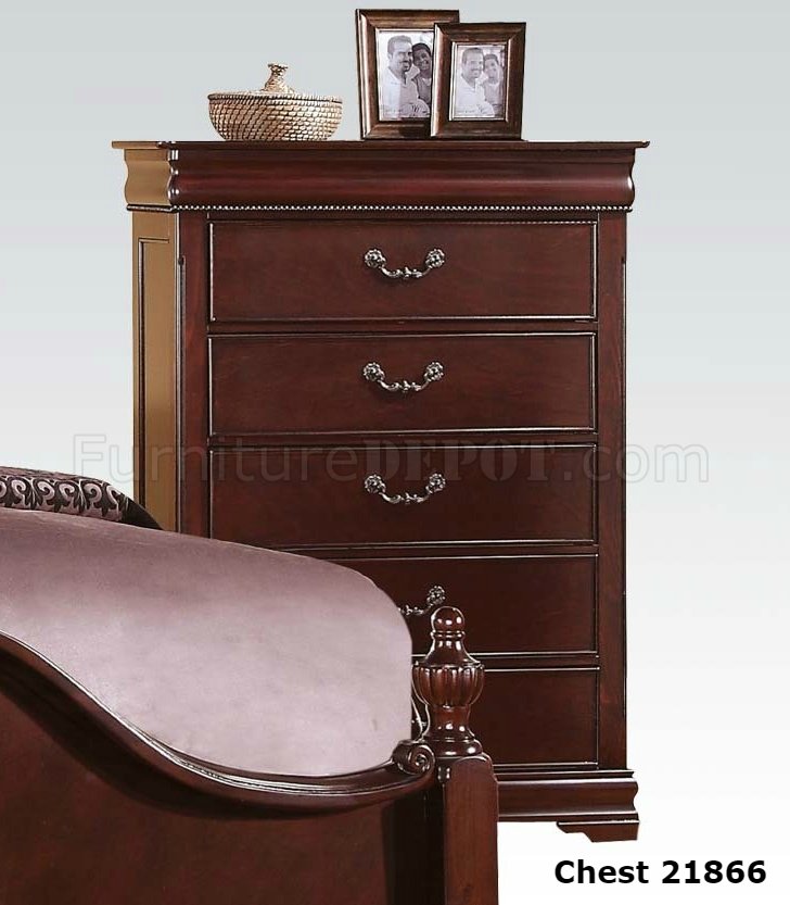 Louis Philippe III 5-Drawer Chest (19526)