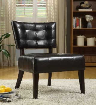 Warner Accent Chair 489 by Homelegance - Choice of Color [HECC-489 Warner]