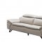 973 Sofa in Light Grey Leather by ESF w/Options
