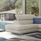 Leno Power Motion Sectional Sofa in Fabric by ESF
