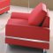 7240 Sofa in Red Bonded Leather by American Eagle Furniture