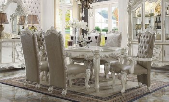 Versailles 61140 Dining Table in Bone White by Acme w/Options [AMDS-61140 Versailles]