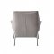 Jabel Accent Chair & Ottoman AC02385 in Khaki Leather by Acme